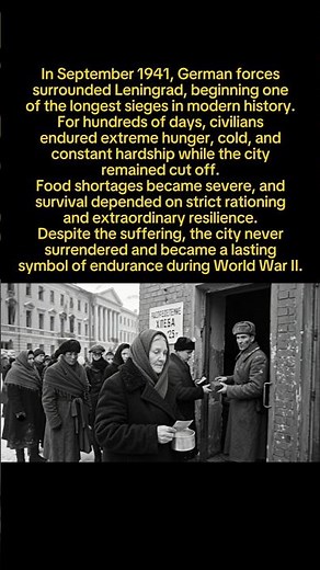 The Siege of Leningrad: 872 Days of Survival in WWII