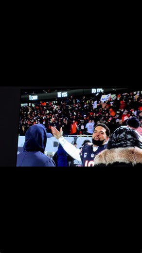 What a game…My Packers lost, but respect the Bears! #nflfootball #chicago#wisconsin #love #calebwilliams