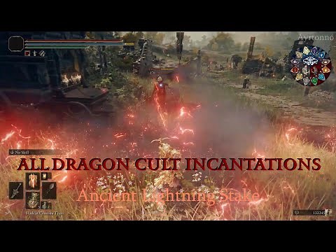 ELDEN RING - Convergence Mod Showcase - Dragon Cult Incantations (OUTDATED)