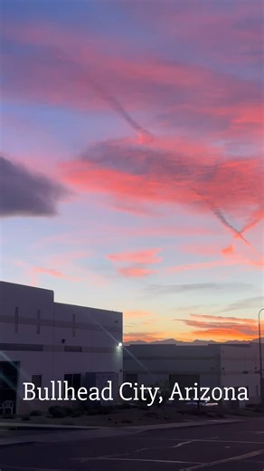 #MakeBullheadBetter Beautiful Sunset in Bullhead City, Arizona #bullheadcity #arizona #arizonasunset | Make Bullhead Better