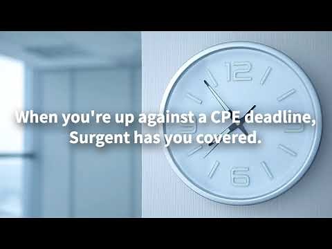 Why Choose Surgent CPE?