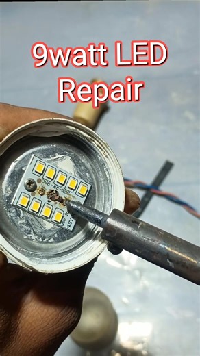 how to make repair LED bulb | how to make repair 9 watt LED bulb | #shorts #electronic #electronics