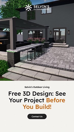 This season only, we’re offering a complimentary 3D backyard design to help you plan your dream space. Limited spots are available — claim yours now and be ready to enjoy your backyard by spring. | Selvin's Landscaping - Design & Build | Facebook