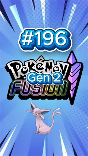Pokegar Plays | Fusing pokemon with themselves ESPEON • Double fusing through GEN 2! Gen 1 is COMPLETE on the page already ✨ #pokemon... | Instagram