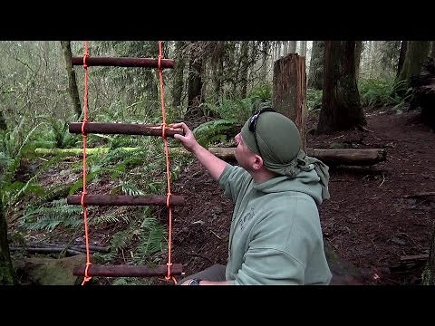 The Marlin Spike Hitch Rope Ladder