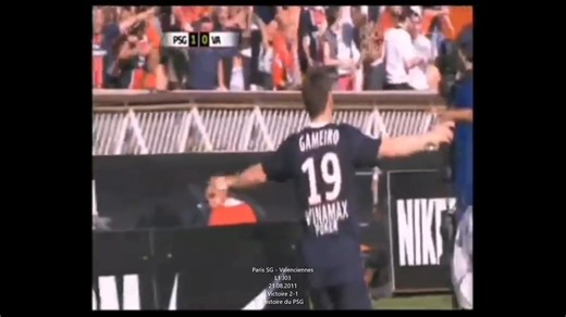21 aout 2011, le PSG s’impose 2-1 contre Valenciennes au Parc des Princes grâce des buts de Gameiro et Nene. C'est aussi la grande première de Javier Pastore au Parc. #PSG #HDPSG2108 #ICICESTPARIS #teampsg | Histoire du PSG
