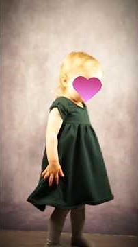 Haastoin vähän itseäni ja tein Eldalle mekon👗😍 #handmade #foryou #diy #fypage #family #sewing