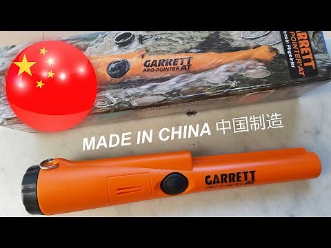 Garrett Pro Pointer AT made in china?? Recensione pinpointer Aliexpress ITA