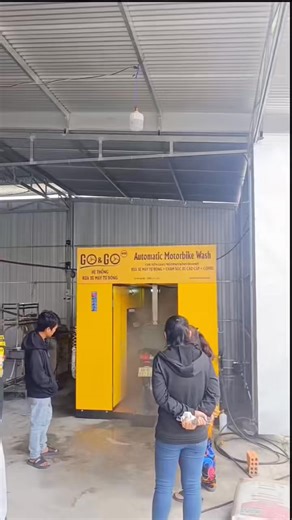 Who is brave enough to invest in this automatic motorbike washing machine first? Visit GO&GO Vietnam to discover Asia’s most advanced automatic wash systems. ☎Hotline: ( 84) 911.431.954 - ( 84) 913.111.557 (Whatsapp/Zalo/SMS) #AutomaticBikeWash #BikeWashMachine #GOGOBikeWash #AutomaticMotorbikeWash #MotorbikeWashSystem #OpenBikeWashShop #CDS #StartupBikeWash | Go&Go - Motorbike & Car Wash Machine