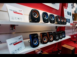 Genius SP-Q160 2.0 Speaker Unboxing