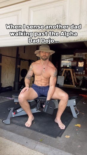 95K views · 265 reactions | Sometimes the burden of being the neighborhood alpha dad is heavy… but that is why I workout. Dads, ready to get fit and strong? Sign up today for a free 7-day trial to my Gym Gainz Guide with the link in my bio. New 4-week phase starts 10/9/23. Follow for alpha dad and fitness tips! #fitdad #alphamale #garagegym #gymmotivation #fitnessmotivation #funnyreels #fitnessreels #explorepage✨ | Ben Barker Fitness | Facebook