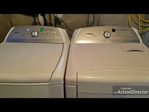 Whirlpool Cabrio Washer & Electric Dryer Set Demo | Full Cycle, Heating Test & Features Review