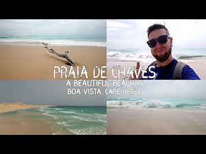 Praia De Chaves Beach in Boa Vista, Cape Verde.