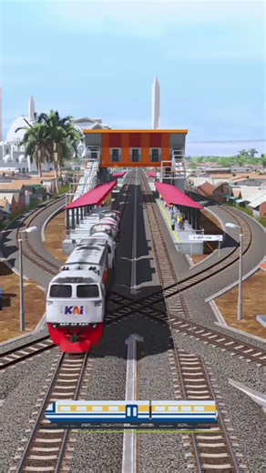 Most Satisfying Simulator Ride Ever #train #railtrack