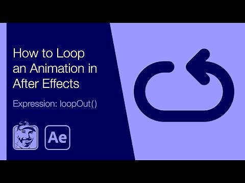 How to Loop an Animation in After Effects: loopOut();