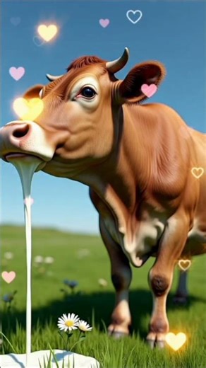 "Cow aur Goat ki Dosti ka Asli Matlab 🐄🐐 #shorts