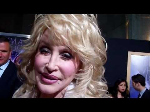 Dolly Parton at the premiere of "Joyful Noise"