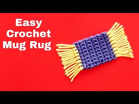 How to Crochet a Mug Rug | Crochet for Beginners