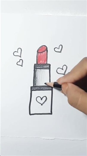 How To Draw cute Lips Drawing, Painting & Coloring For Kids and Toddlers_ Child Art 🐋🌈