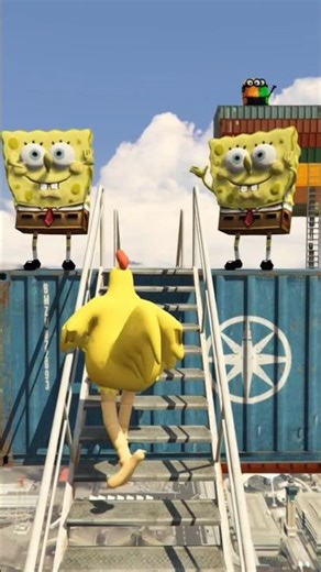 GTA 5 Epic Water Ragdolls Spiderman Jump/Fails Epic 12 #shorts​​