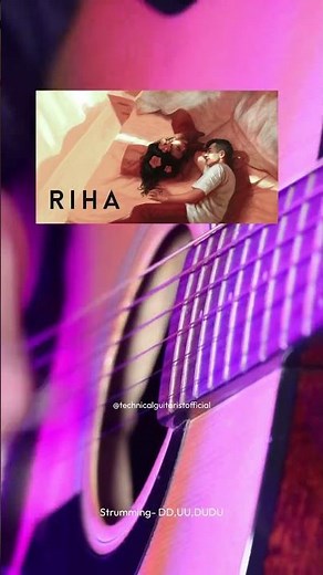 Riha - Anuv Jain Guitar Chords #shorts