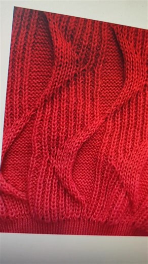 This is a classic Cable Knit Design | Knitting Technical Programmer
