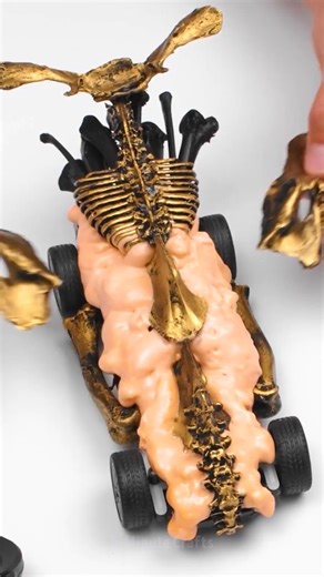 664K views · 2.1K reactions | From Chicken Bones to Champion Car! | 5-Minute Crafts | Facebook