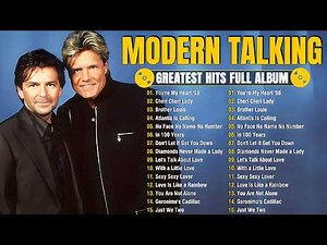 Modern Talking Greatest Hits ♫♫♫ Modern Talking Best Disco Songs 80s 90s Full Album 🪩
