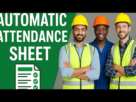Automatic Attendance Sheet Banaye Python Se | Automatic attendance sheet kaise banae