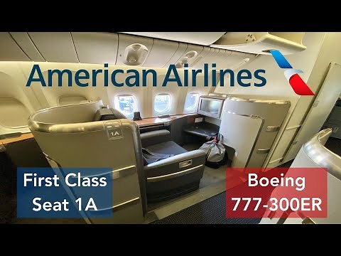 American Airlines 777-300ER Flagship First Class 4K