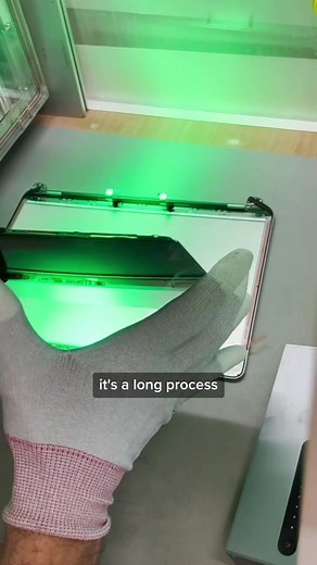 MacBook Pro Screen Backlight Repair. We break the screen down to repair only the part which is broken. It’s a more sustainable repair. #fyp #foryoupage #macbookrepair #techtok