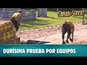 Competencia por equipos completa ¿Quién fue el ganador? | ¿Ganar o Servir? | Canal 13