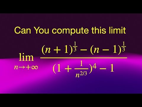 A Curious Limit with Cubic Roots and Binomial Expansions