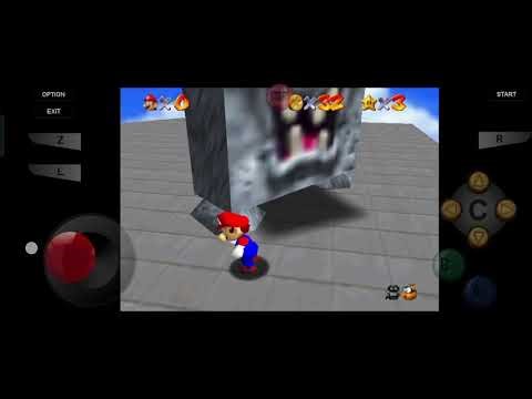 King whomp boss fight 2 on super Mario 64