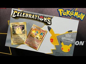 Celebrations Ultra Premium Collection Box of Pokemon Cards!