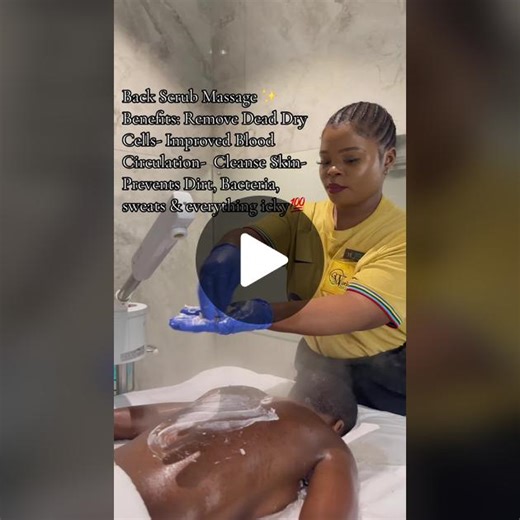 Looking for ways to benefit your Back Skin? BACK SCRUB MASSAGE is the best option. Body Scrub Provides Blood Circulation, Increased Lymphatic Drainage , Cleanse The Skin, Remove Dry Dead Cells, Prevents Bacteria & Everything Icky