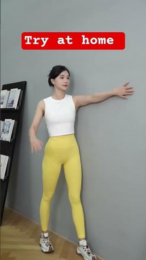 Tight Shoulders? Try This Easy Wall Exercise for Instant Relief