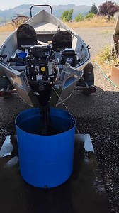 Running that 2006 Mercury 9.9hp long shaft 4-stroke after going through the carb. | Outboard Madness