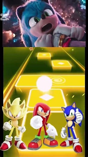 Sonic vs Knuckles Tile Run Challenge ⚡️ Who Wins? (Super Sonic Speed!)