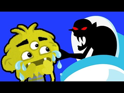 MONSTERS in the POTTY! Daddy I'm Scared | Spooky Songs by Papa Joel's English