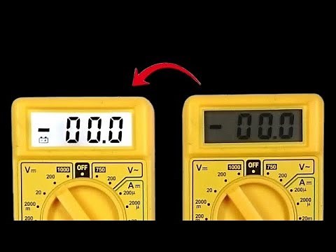 DIY - LCD Backlight Method for Multimeter