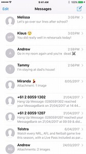 Ever had an awkward text from mum? Ben Law gets them all the time... #TheFamilyLaw starts Thursday 15 June 8.30pm | SBS Australia