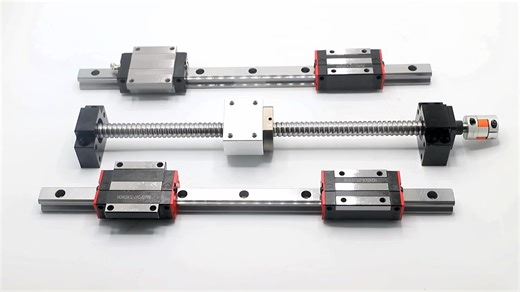 HLTNC Linear Guide Rail With Slide Block Hgr15 Hgr20 Hgr25 Hgr30 Curved 1000mm 2000mm 3000mm Linear Motion Guide Way  Linear Kit