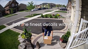 Lorex Indoor/Outdoor 4K Analog Security Camera, Add-On Bullet Camera for Wired Surveillance System, Active Deterrence and Color Night Vision, 1 Bullet Camera