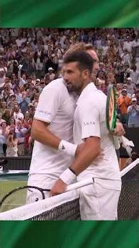 Fun on Centre Court with Djokovic and Tsitsipas 💫