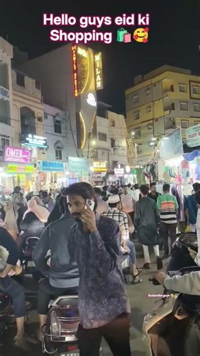 hello guys eid ki Shopping 🛍️ Chand Raat ki Hyderabad Nampally badi masjid