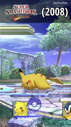 Evolution of Pikachu’s Stamina KO | Super Smash Bros.