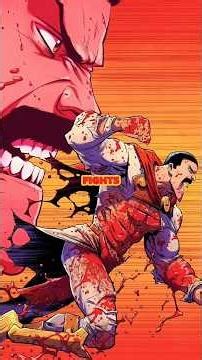 Thragg vs Battle beast | Invincible comic season 4 #invincible #shorts