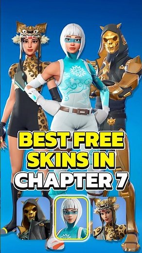 The best FREE skins you can get in Fortnite Chapter 7