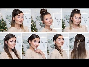 7 CUTE & EASY HAIRSTYLES! FOR LONG & SHORT HAIR!
